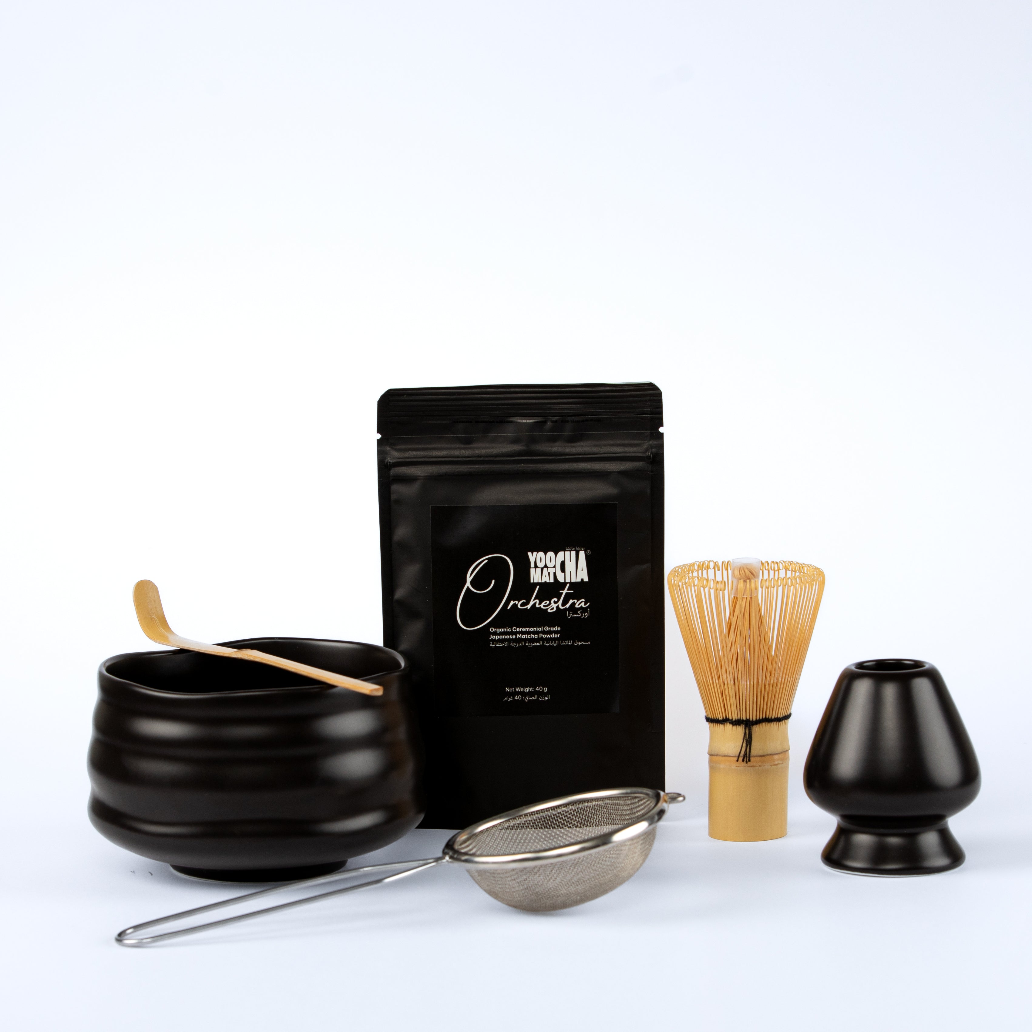 Complete 2-person Matcha Kit with Organic Matcha Matcha kit near me