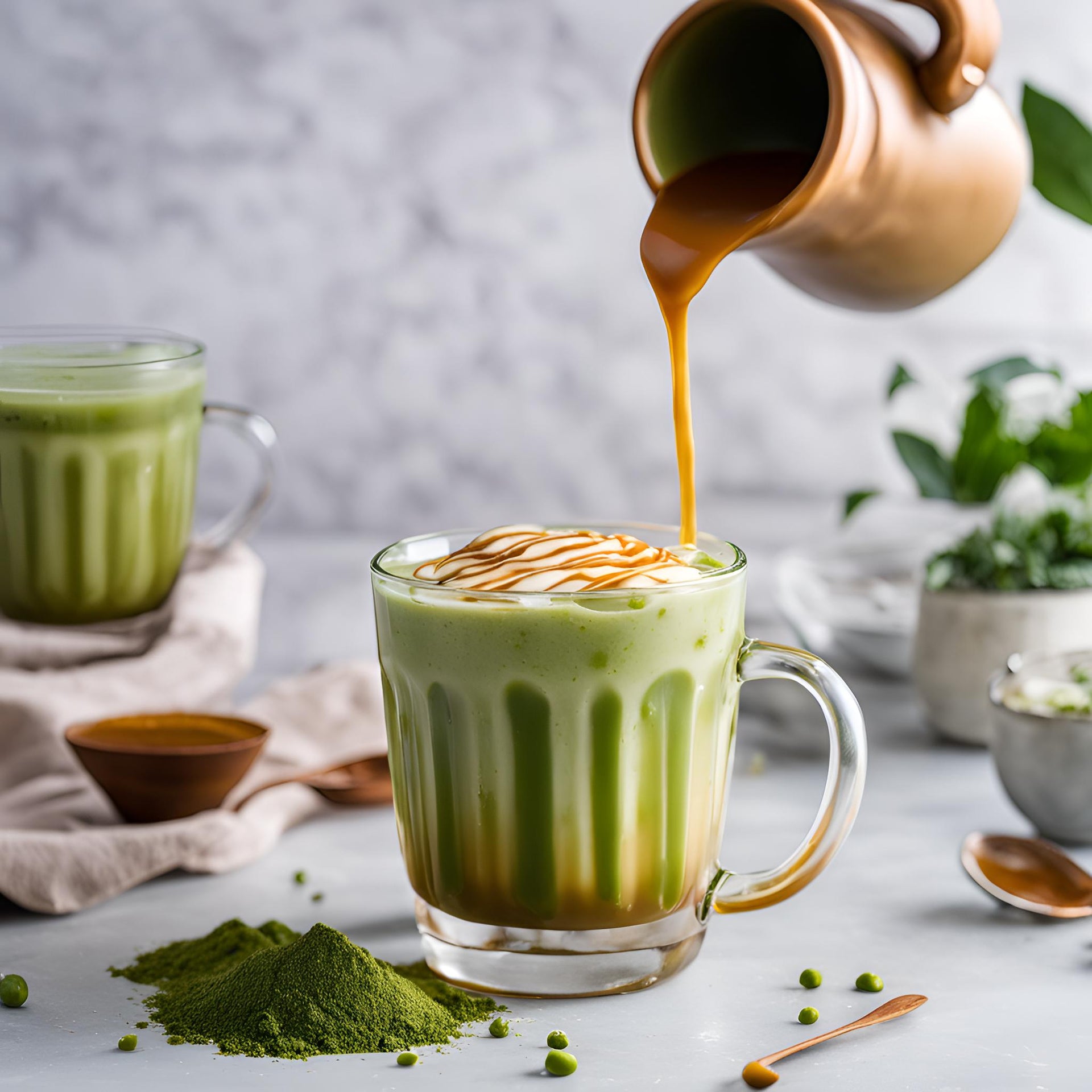 Caramel Matcha Latte – yoochamatcha.com